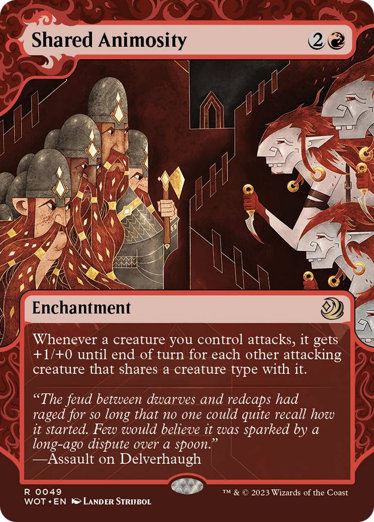 Shared Animosity [Wilds of Eldraine: Enchanting Tales] | Gate City Games LLC