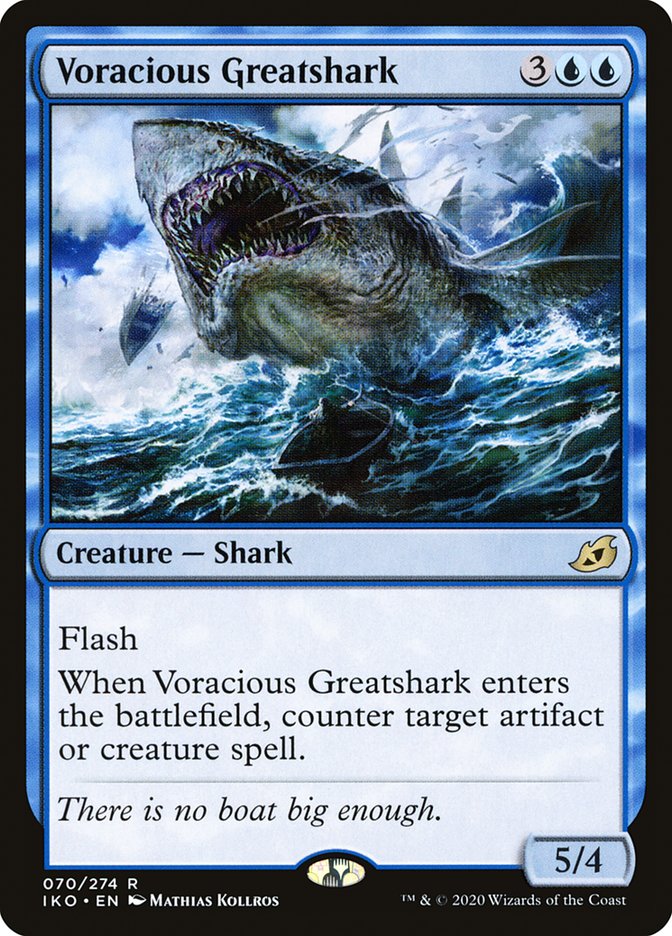 Voracious Greatshark [Ikoria: Lair of Behemoths] | Gate City Games LLC