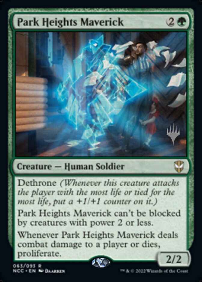 Park Heights Maverick (Promo Pack) [Streets of New Capenna Commander Promos] | Gate City Games LLC