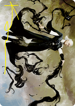 Shadewing Laureate Art Card (Gold-Stamped Signature) [Strixhaven: School of Mages Art Series] | Gate City Games LLC
