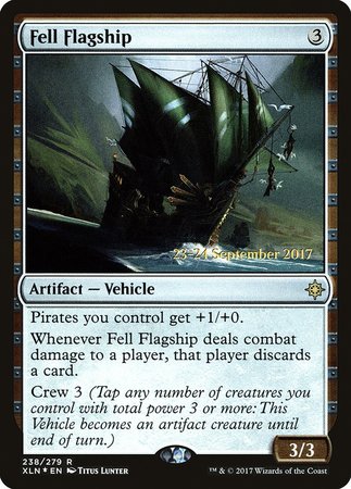 Fell Flagship [Ixalan Promos] | Gate City Games LLC