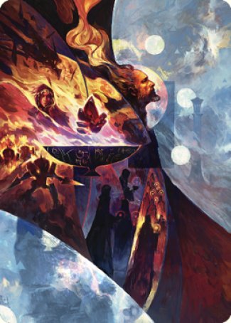 Urza's Command Art Card [The Brothers' War Art Series] | Gate City Games LLC