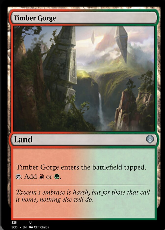 Timber Gorge [Starter Commander Decks] | Gate City Games LLC