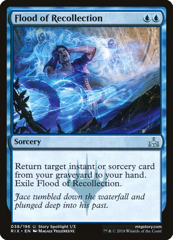 Flood of Recollection [Rivals of Ixalan] | Gate City Games LLC
