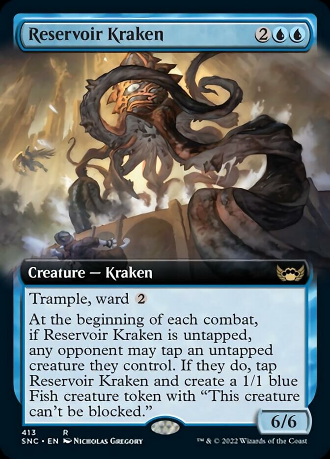 Reservoir Kraken (Extended Art) [Streets of New Capenna] | Gate City Games LLC