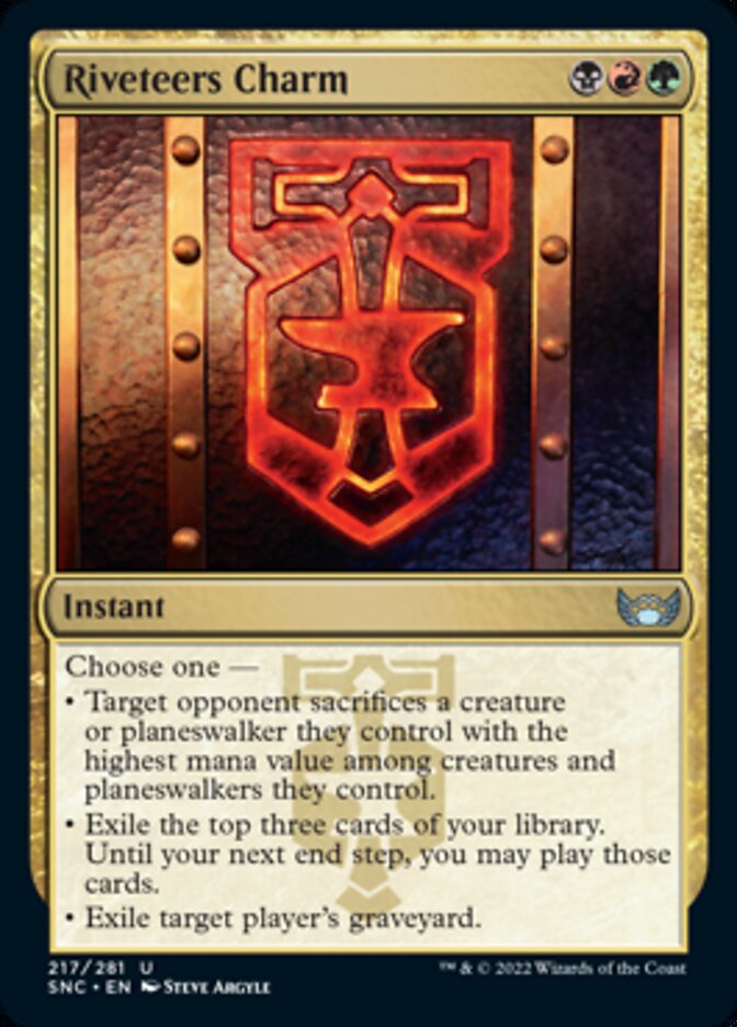 Riveteers Charm [Streets of New Capenna] | Gate City Games LLC