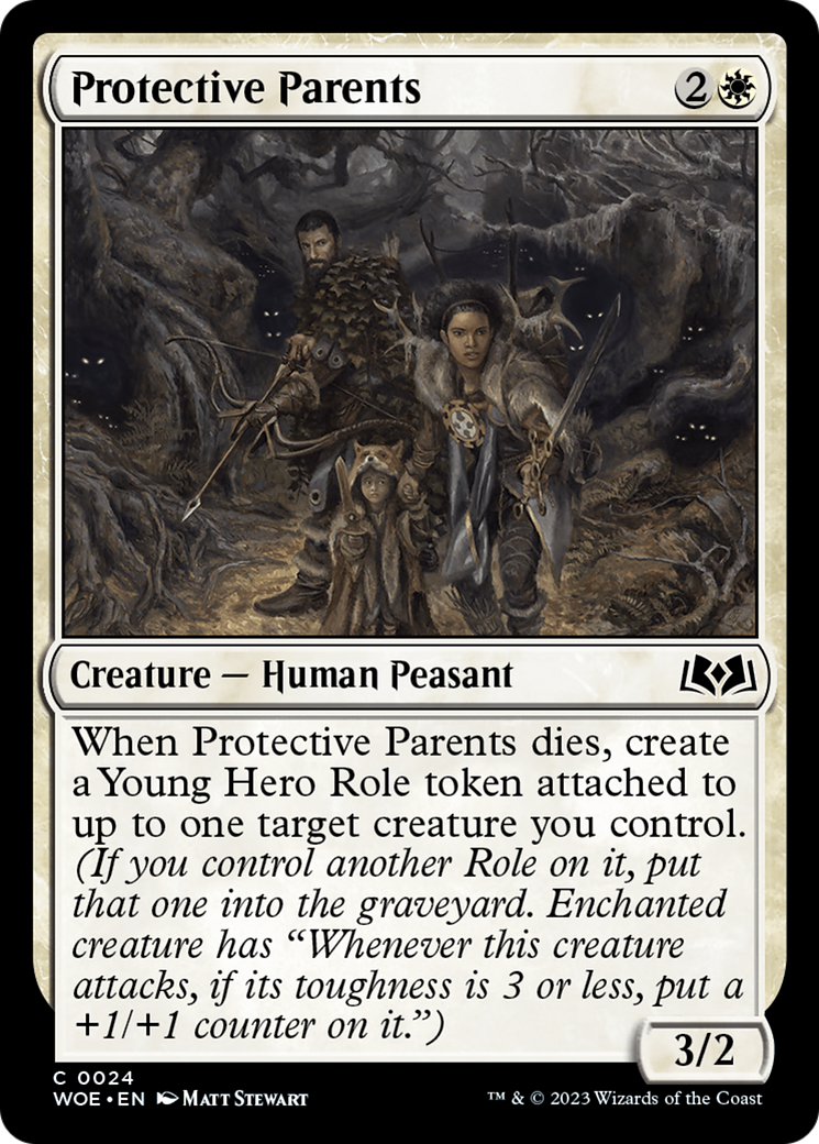 Protective Parents [Wilds of Eldraine] | Gate City Games LLC