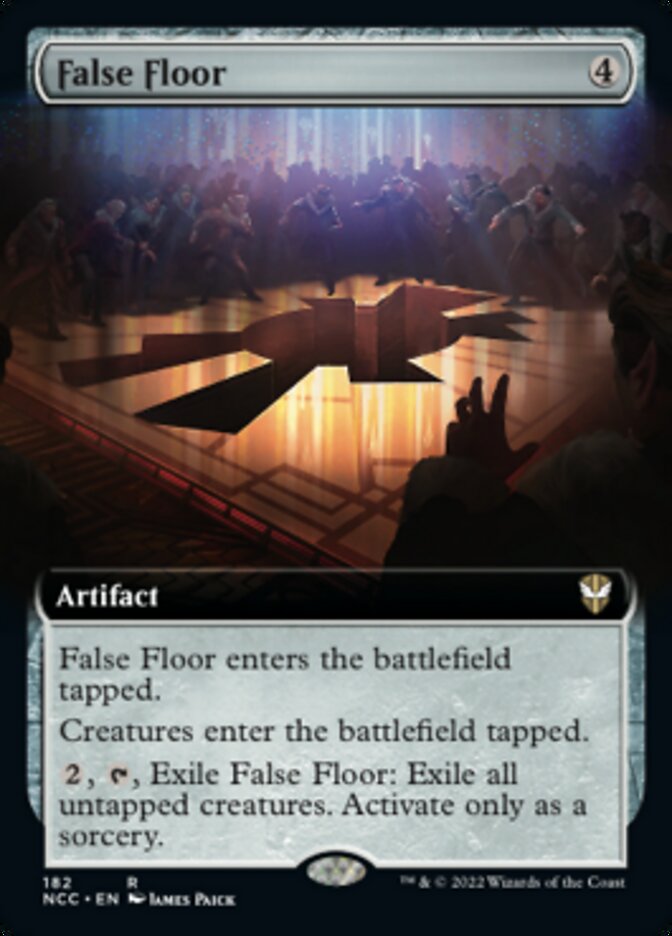 False Floor (Extended Art) [Streets of New Capenna Commander] | Gate City Games LLC