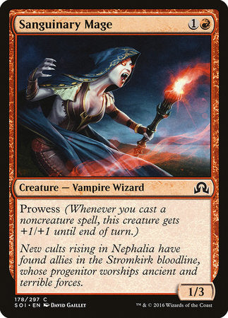 Sanguinary Mage [Shadows over Innistrad] | Gate City Games LLC