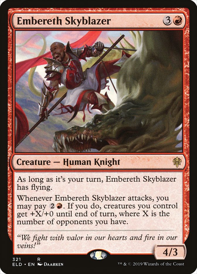 Embereth Skyblazer [Throne of Eldraine] | Gate City Games LLC