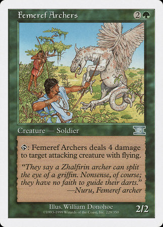 Femeref Archers [Classic Sixth Edition] | Gate City Games LLC