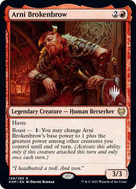 Arni Brokenbrow [Kaldheim Promo Pack] | Gate City Games LLC