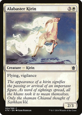 Alabaster Kirin [Khans of Tarkir] | Gate City Games LLC