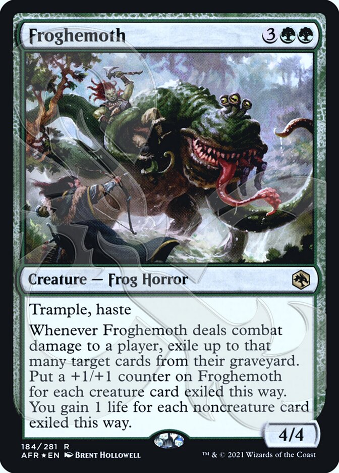 Froghemoth (Ampersand Promo) [Dungeons & Dragons: Adventures in the Forgotten Realms Promos] | Gate City Games LLC