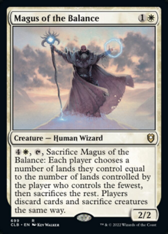 Magus of the Balance [Commander Legends: Battle for Baldur's Gate] | Gate City Games LLC