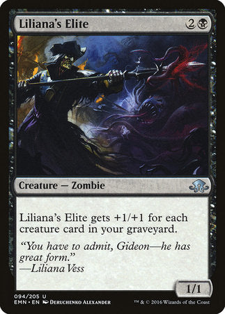 Liliana's Elite [Eldritch Moon] | Gate City Games LLC