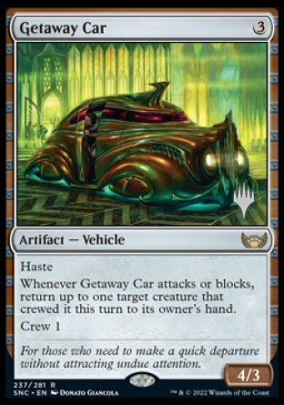 Getaway Car (Promo Pack) [Streets of New Capenna Promos] | Gate City Games LLC