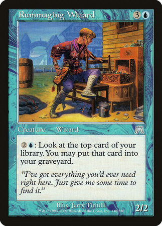 Rummaging Wizard [Onslaught] | Gate City Games LLC