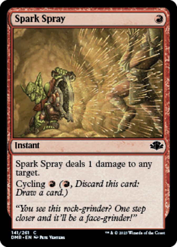 Spark Spray [Dominaria Remastered] | Gate City Games LLC