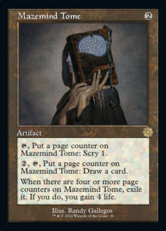 Mazemind Tome (Retro) [The Brothers' War Retro Artifacts] | Gate City Games LLC