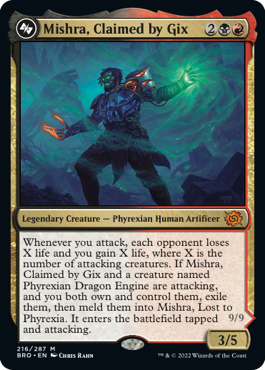 Mishra, Claimed by Gix [The Brothers' War] | Gate City Games LLC
