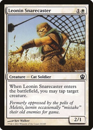 Leonin Snarecaster [Theros] | Gate City Games LLC