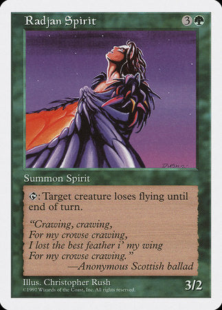 Radjan Spirit [Fifth Edition] | Gate City Games LLC