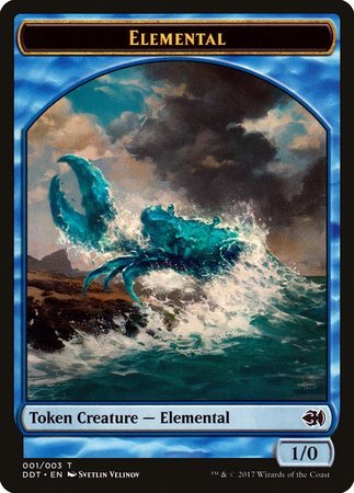 Elemental Token [Duel Decks: Merfolk vs. Goblins Tokens] | Gate City Games LLC