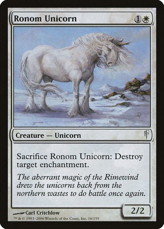 Ronom Unicorn [Coldsnap] | Gate City Games LLC