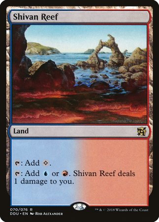 Shivan Reef [Duel Decks: Elves vs. Inventors] | Gate City Games LLC