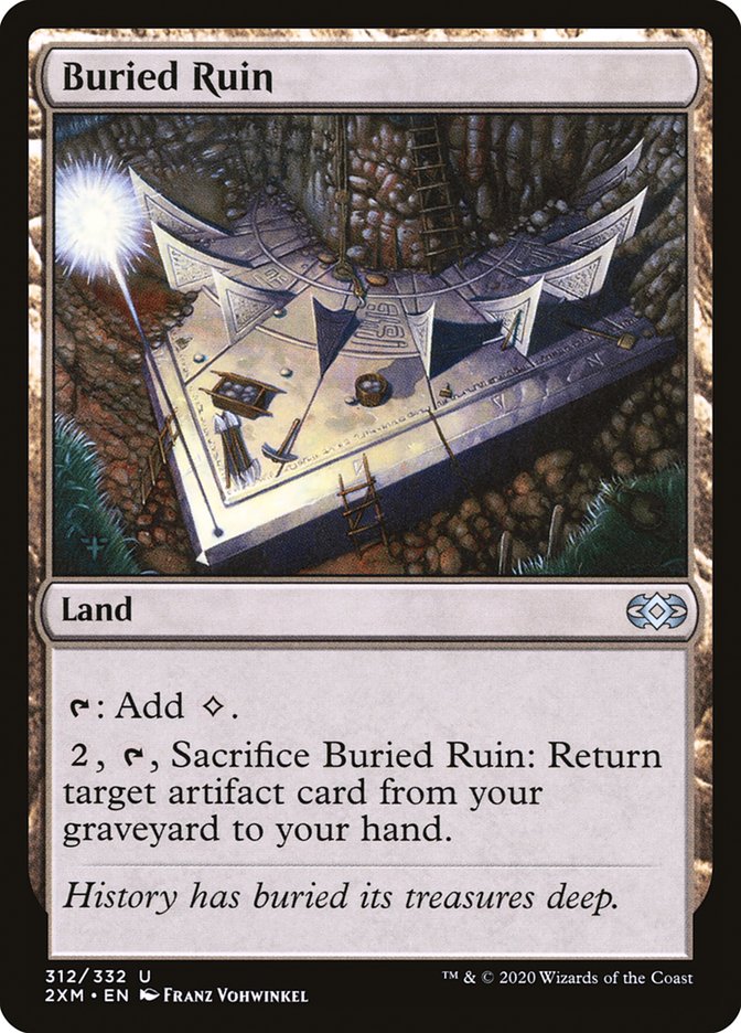 Buried Ruin [Double Masters] | Gate City Games LLC