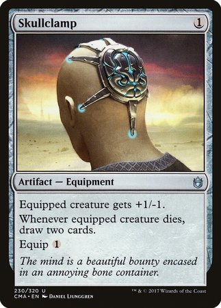 Skullclamp [Commander Anthology] | Gate City Games LLC