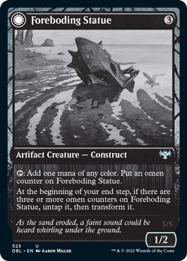 Foreboding Statue // Forsaken Thresher [Innistrad: Double Feature] | Gate City Games LLC