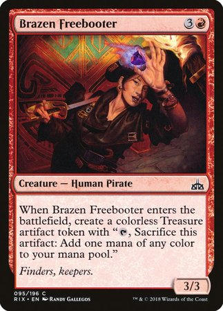 Brazen Freebooter [Rivals of Ixalan] | Gate City Games LLC