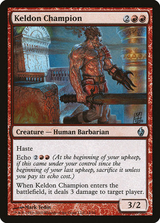 Keldon Champion [Premium Deck Series: Fire and Lightning] | Gate City Games LLC