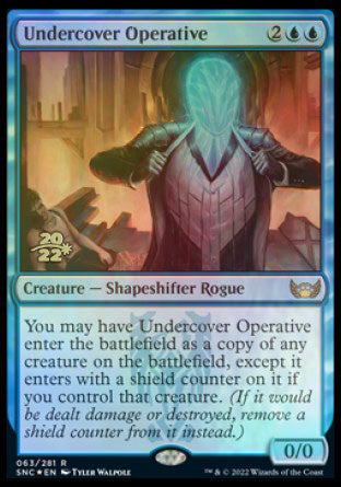 Undercover Operative [Streets of New Capenna Prerelease Promos] | Gate City Games LLC