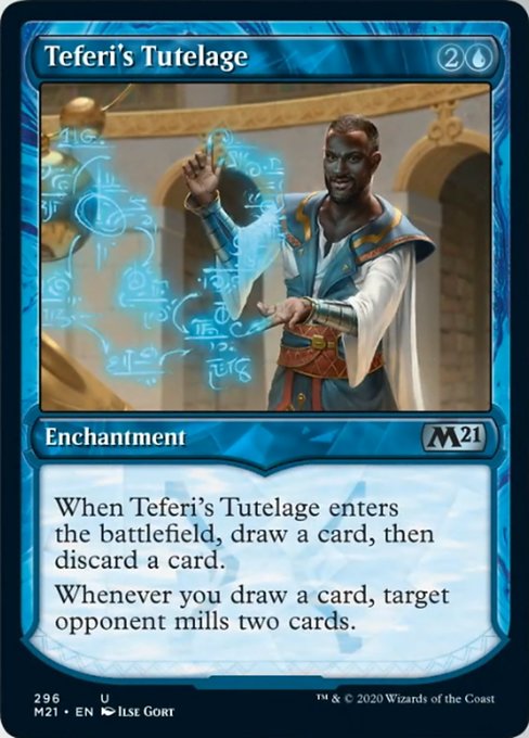 Teferi's Tutelage (Showcase) [Core Set 2021] | Gate City Games LLC