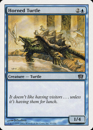 Horned Turtle [Eighth Edition] | Gate City Games LLC