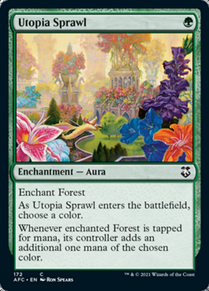 Utopia Sprawl [Dungeons & Dragons: Adventures in the Forgotten Realms Commander] | Gate City Games LLC