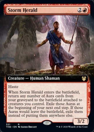 Storm Herald (Extended Art) [Theros Beyond Death] | Gate City Games LLC