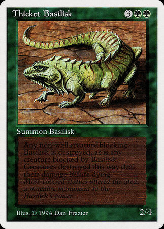 Thicket Basilisk [Summer Magic / Edgar] | Gate City Games LLC