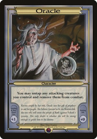 Oracle (Oversize) [Vanguard Series] | Gate City Games LLC