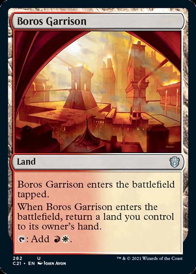 Boros Garrison [Commander 2021] | Gate City Games LLC