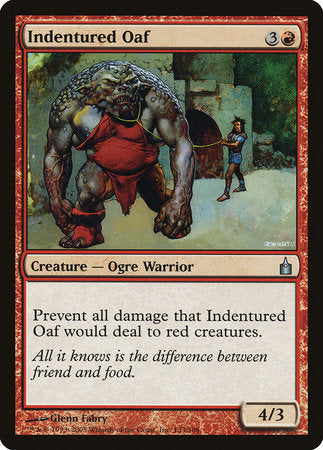 Indentured Oaf [Ravnica: City of Guilds] | Gate City Games LLC