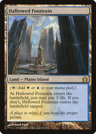 Hallowed Fountain [Return to Ravnica] | Gate City Games LLC