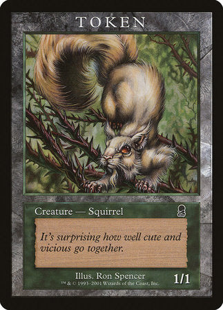 Squirrel Token (Odyssey) [Magic Player Rewards 2002] | Gate City Games LLC