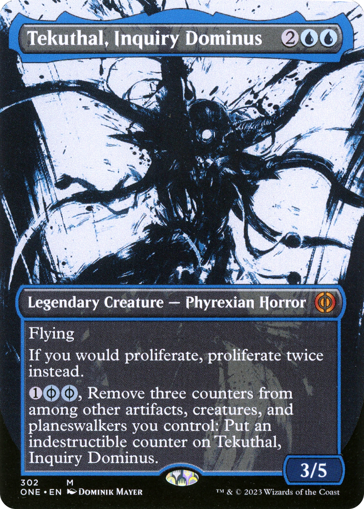 Tekuthal, Inquiry Dominus (Borderless Ichor) [Phyrexia: All Will Be One] | Gate City Games LLC