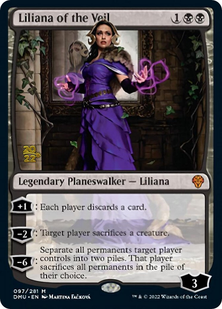 Liliana of the Veil [Dominaria United Prerelease Promos] | Gate City Games LLC