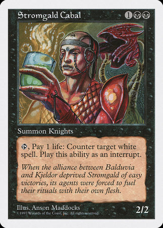 Stromgald Cabal [Fifth Edition] | Gate City Games LLC