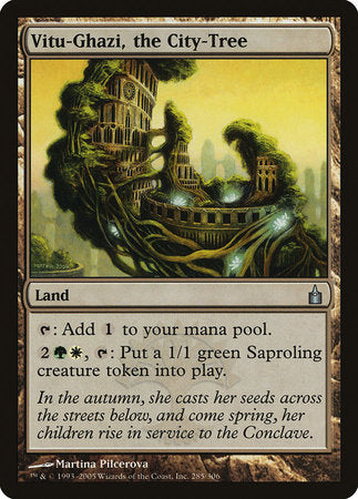 Vitu-Ghazi, the City-Tree [Ravnica: City of Guilds] | Gate City Games LLC